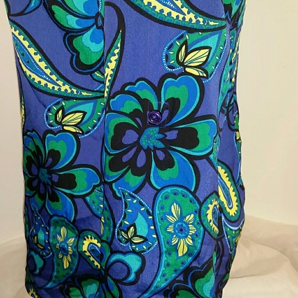 🟢 Ann Taylor  Blouse  Sz2  Long Sleeve - Picture 4 of 6